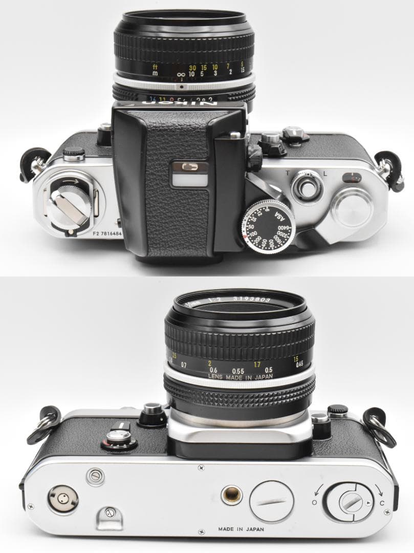 【完動品】Nikon F2 NIKKOR 50mm F2