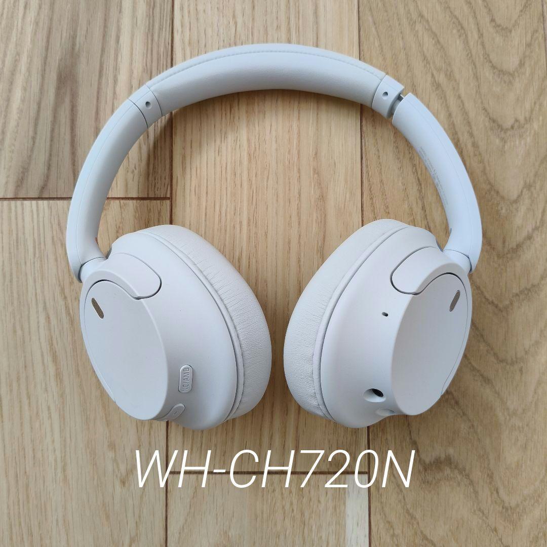 SONY ソニー ワイヤレスヘッドホン WH-CH720N ホワイト　白