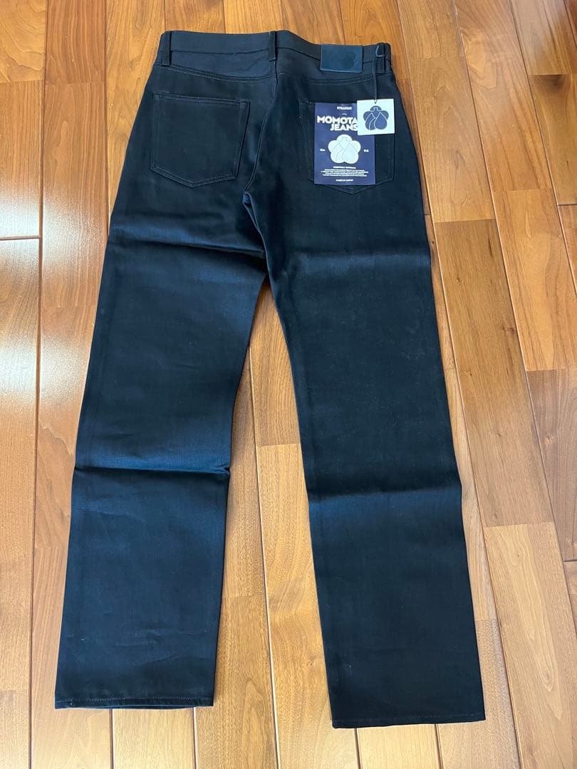 MOMOTARO JEANS ストレートデニム ブラック