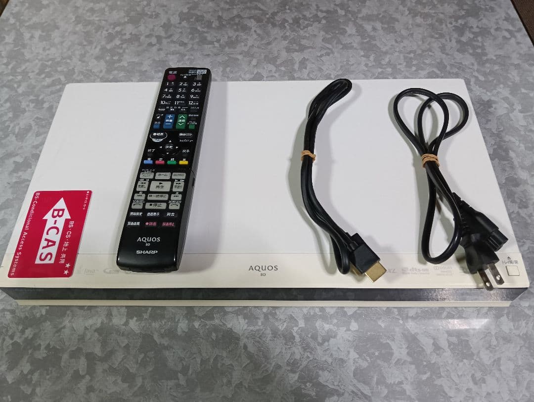 peaceman　BD-W570SW　シャープ ブルーレイレコーダー