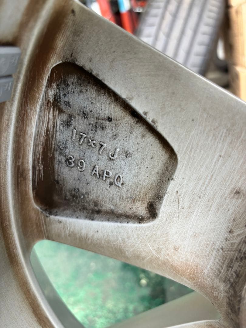 17インチハリアー純正ホイールタイヤセット　4本　 ホイールのみ購入可能！