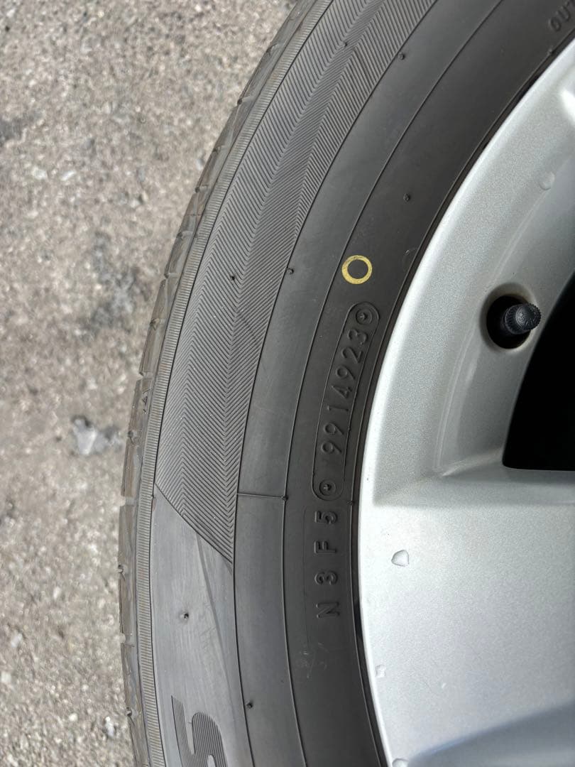 17インチハリアー純正ホイールタイヤセット　4本　 ホイールのみ購入可能！