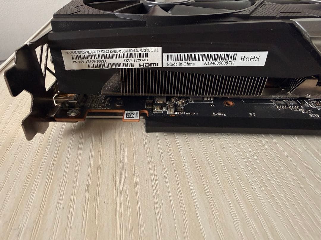 グラフィックボード・グラボ・ビデオカード Sapphire RX5700XT Radeon AMD