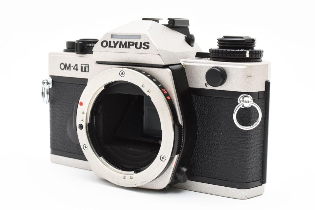 動確済 Olympus OM-4Ti Silver 35mmBody #132
