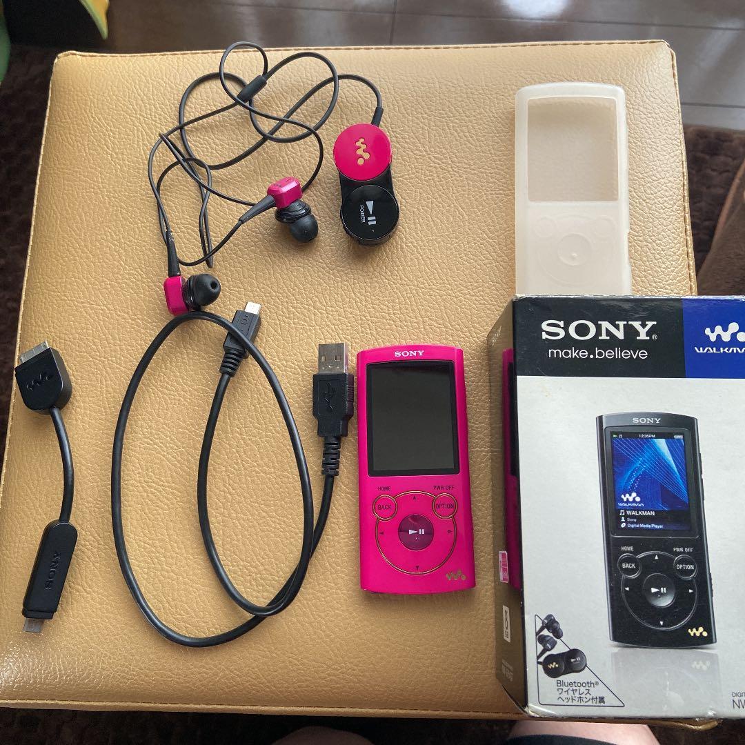 ソニーウォークマンBluetoothワイヤレスイヤホン付き
