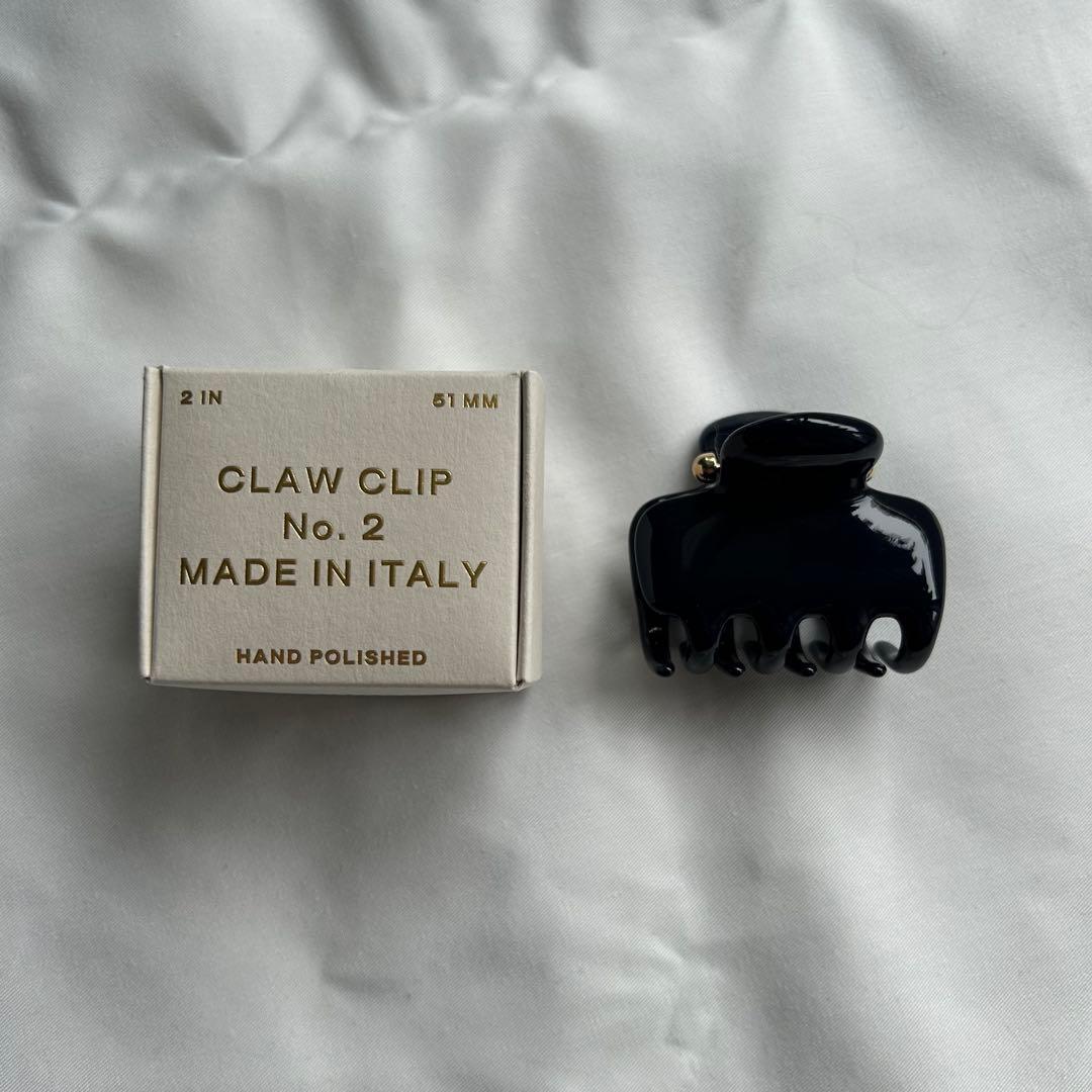 【新品未使用】UNDO ヘアクリップ　ミッドナイト　黒　ネイビー　No.2