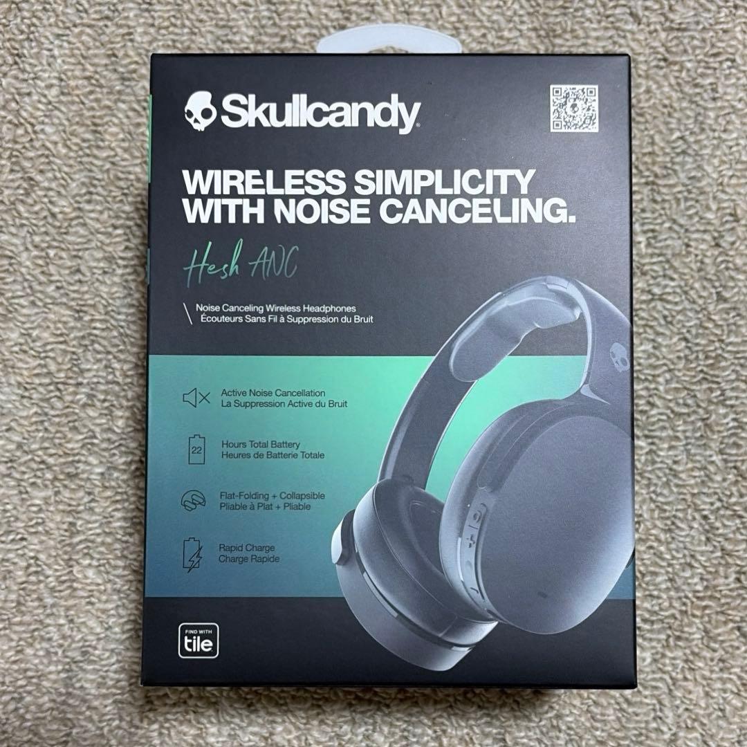 ワイヤレスノイズキャンセリングヘッドホン HESH ANC スカルキャンディ