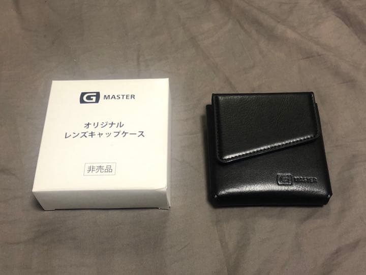 SONY GMASTER オリジナルレンズキャップケース　新品