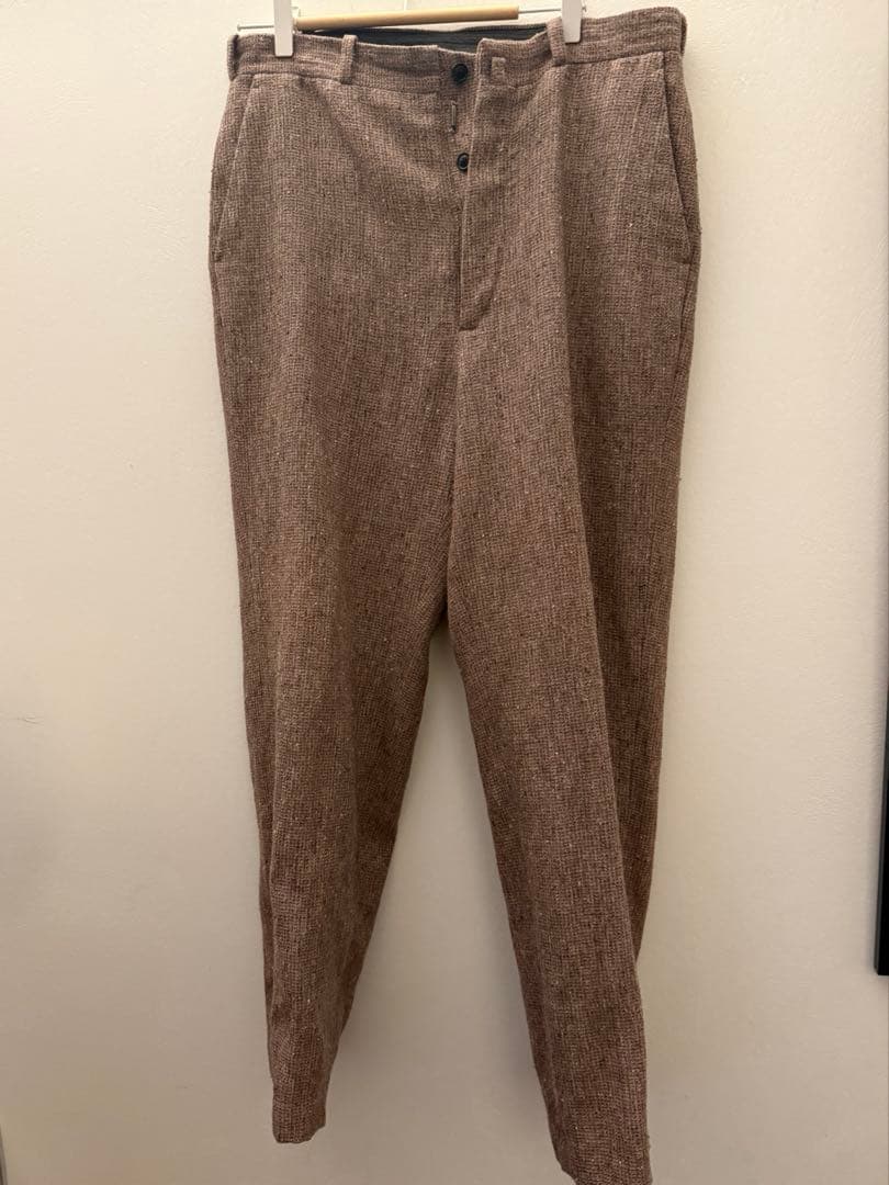 Niceness 21AW jonネップツイードトラウザー