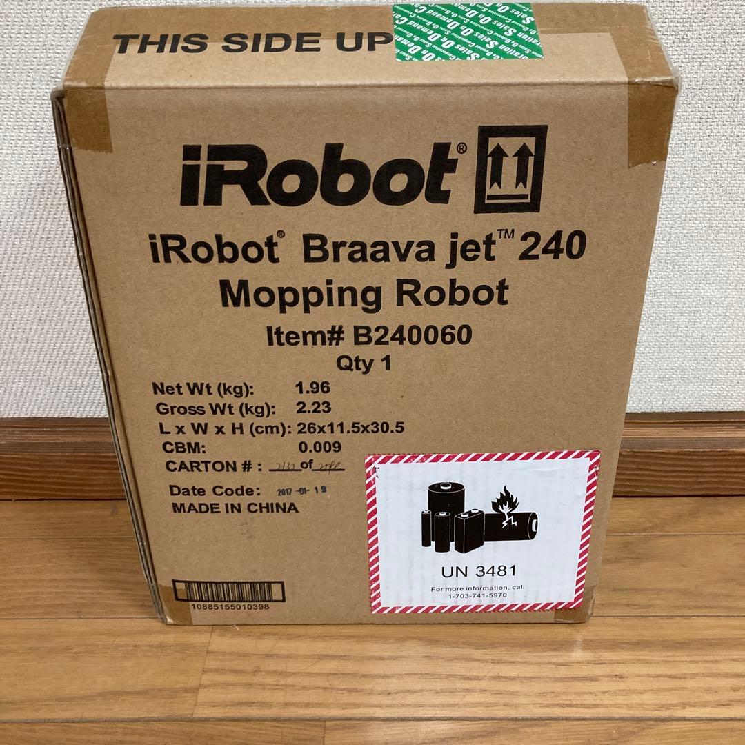 【新品未開封正規品】　iRobot braava jet 240