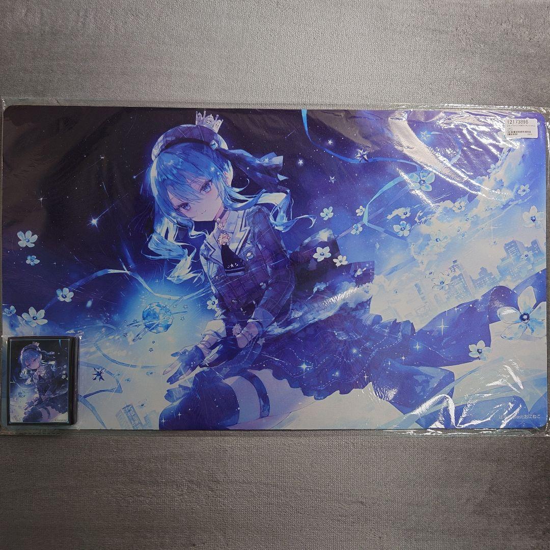 α1 ホロライブ 初期衣装&花&星 星街すいせい スリーブ&プレイマット