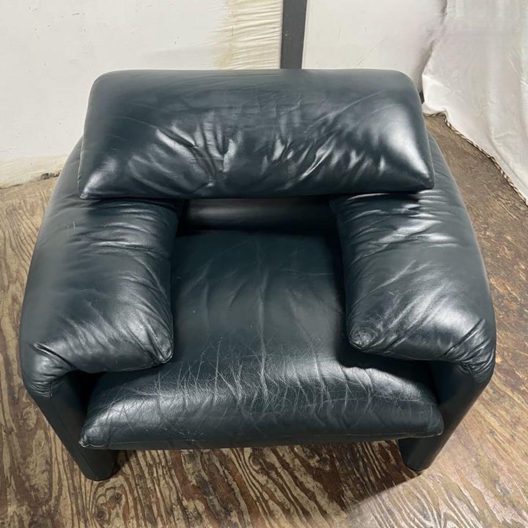 Cassinaカッシーナ 675 MARALUNGAマラルンガ 1人掛けソファ②