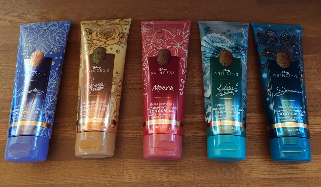 Bath & Body Works　ボディークリーム　5本セット　ディズニー仕様