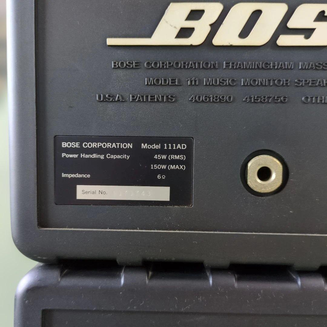 BOSE 111AD スピーカー　　　　2個セット