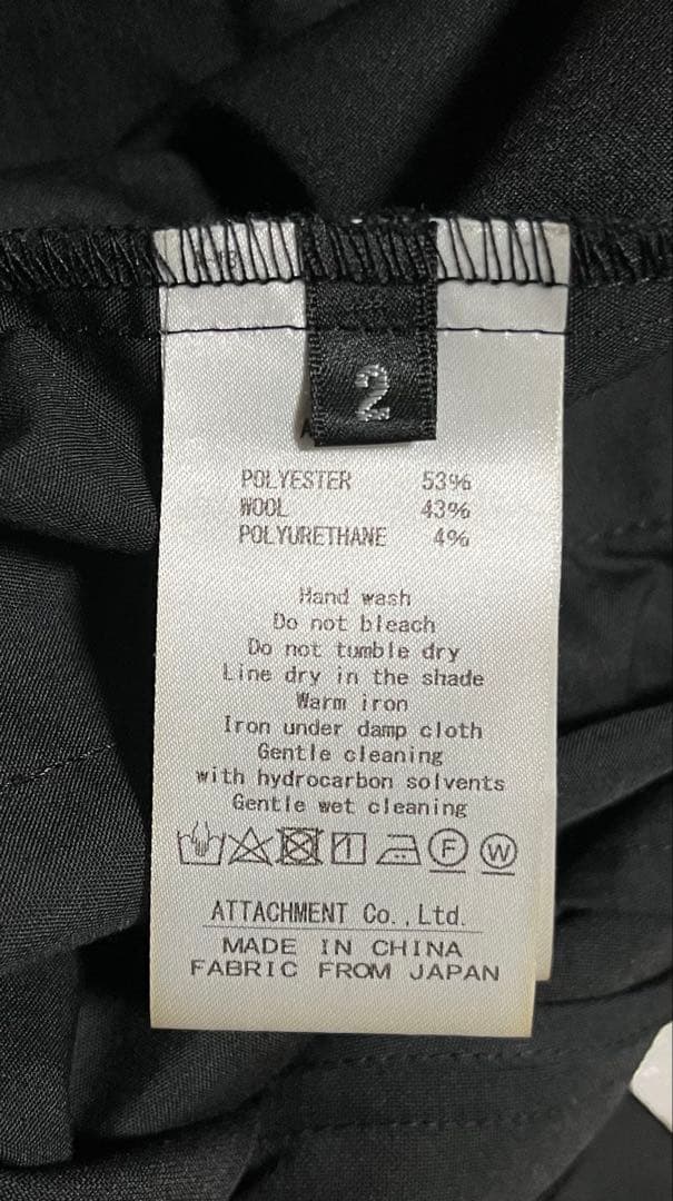 ATTACHMENT イージーパンツ