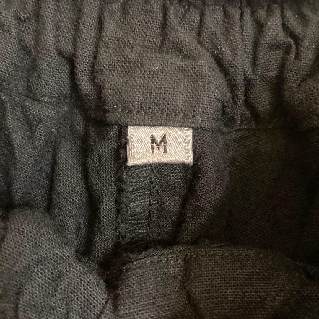 ヂェン先生の日常着 バルーンパンツ ブラック 黒 Mサイズ 厚手 新品未使用