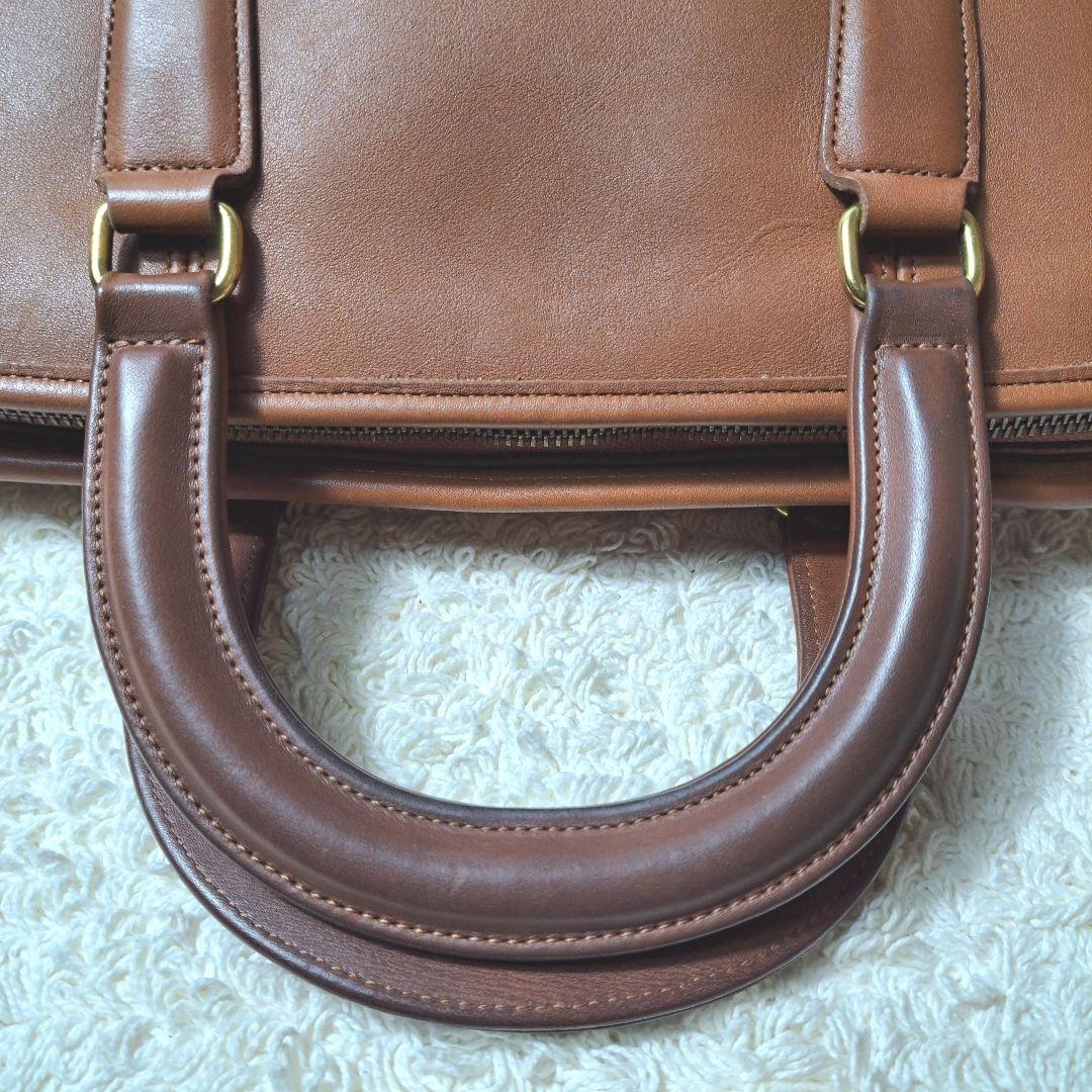 COACHオールドコーチ　2way ショルダーバッグ　ブラウン肩掛けハンドバッグ