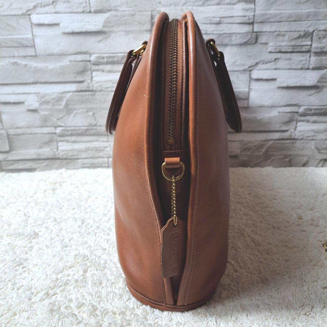 COACHオールドコーチ　2way ショルダーバッグ　ブラウン肩掛けハンドバッグ