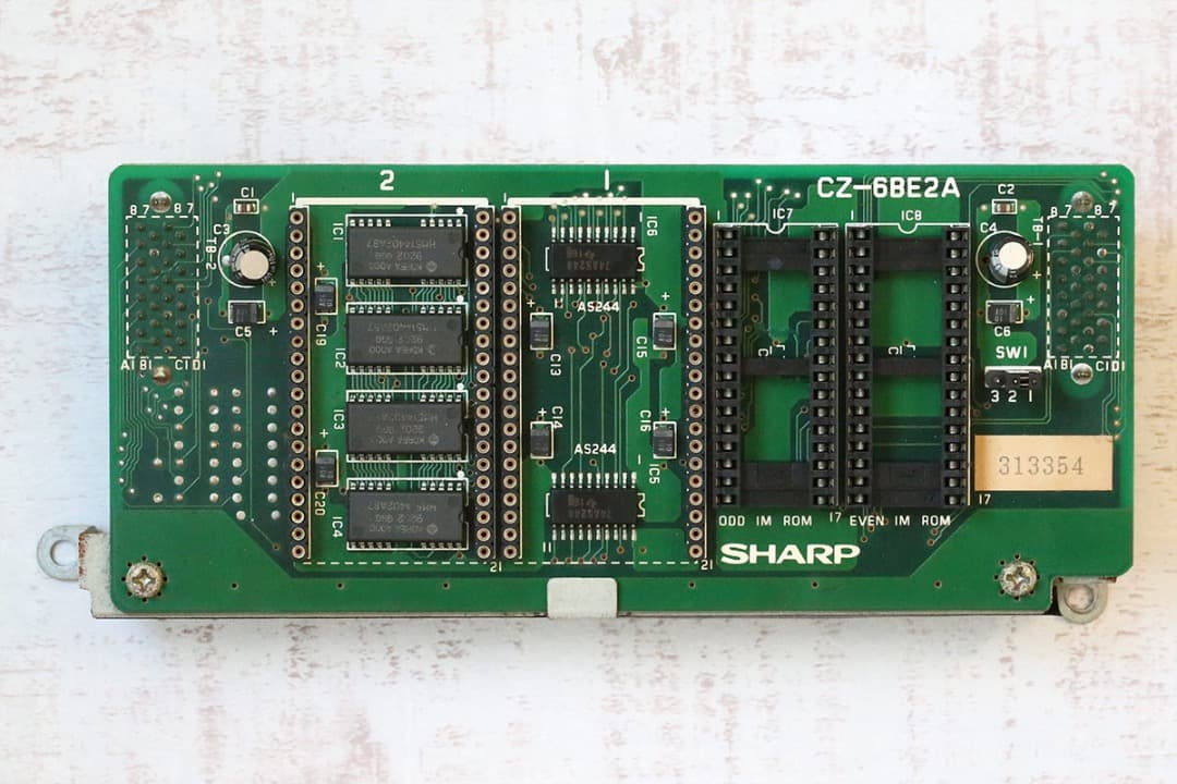 SHARP X68000 XVI XVI-HD専用 4MB増設ボード 動作確認済