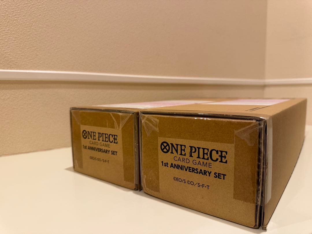 ワンピースカード 1st ANNIVERSARY SET 未開封　2個セット