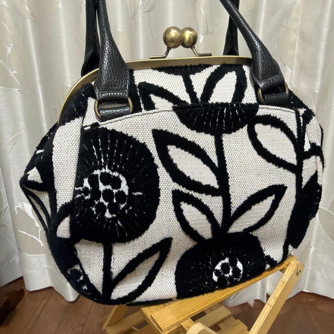 [美品] SOAR SOLe ソアソウル　ゴブラン織　がまくち型バック　お洒落