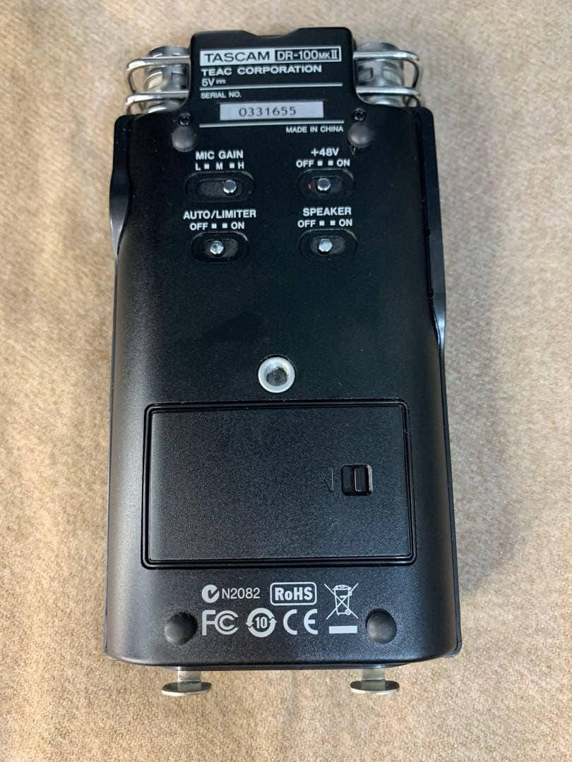 TASCAM DR-100MK2 Linear PCM Recorder ④