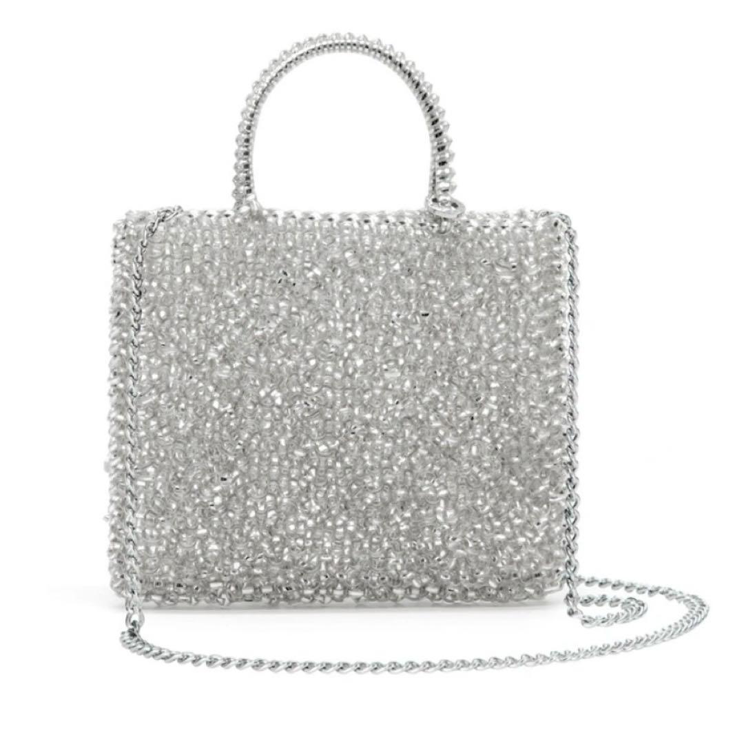 ANTEPRIMA スタンダード ミニアトゥーラ シルバー/パウダリーピンク