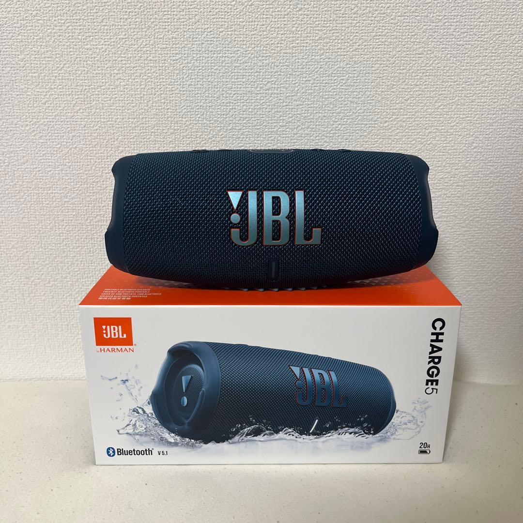 JBL Charge 5 ワイヤレススピーカー　ネイビー