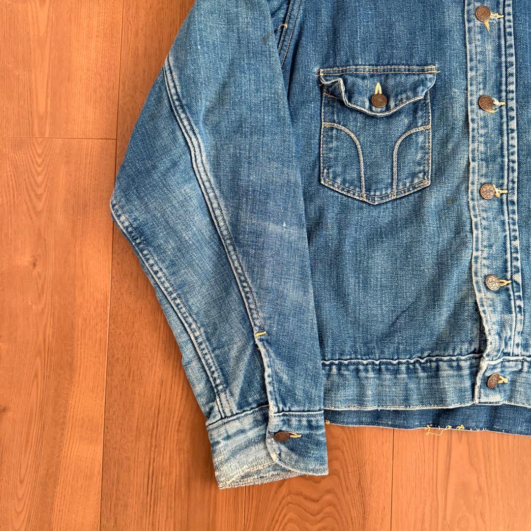 40s 50s Dickies ディッキーズ デニムジャケット シンチバック