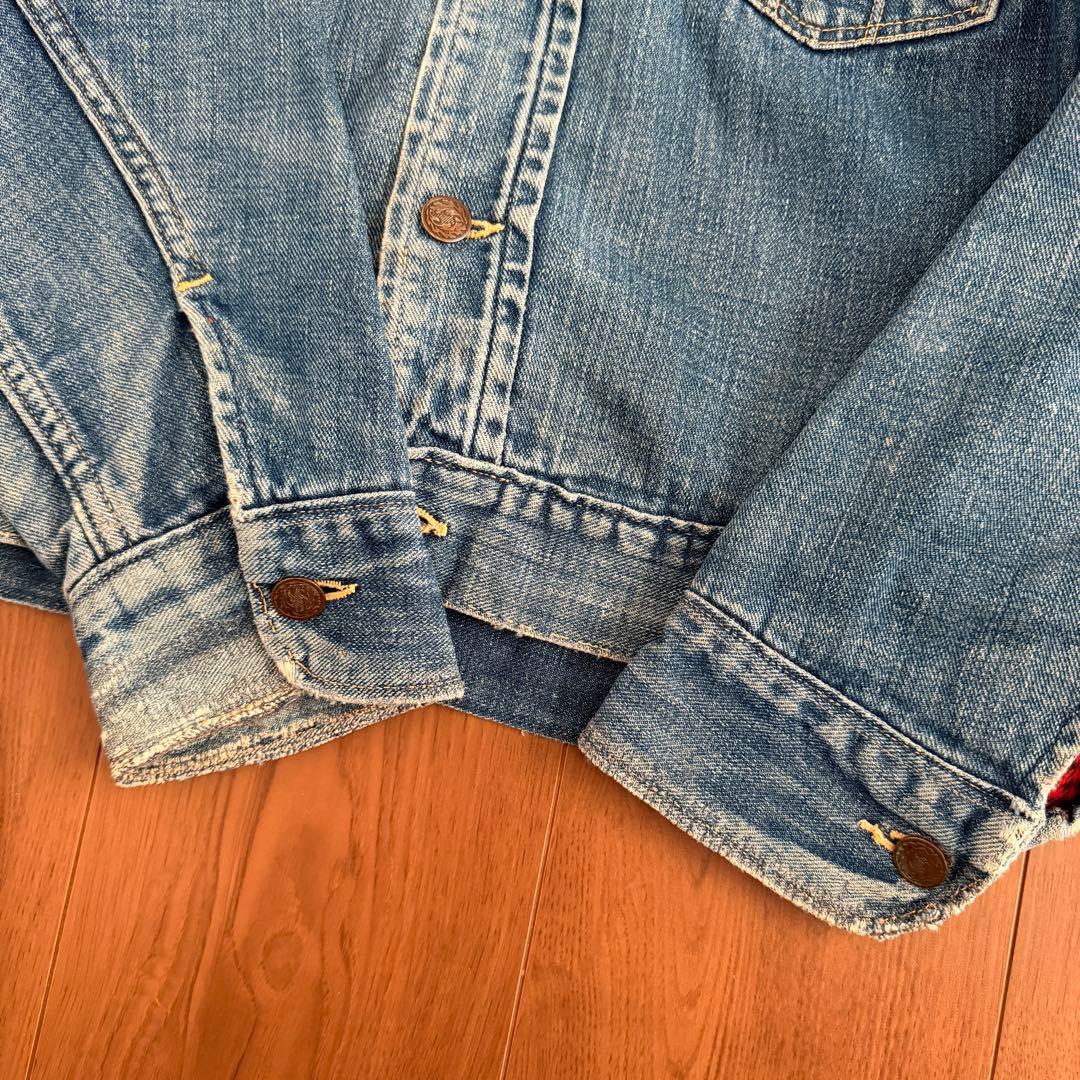 40s 50s Dickies ディッキーズ デニムジャケット シンチバック