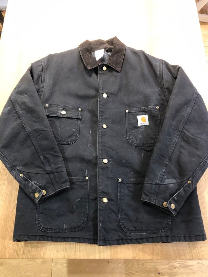 Carhartt ブラックチョアコート　古着