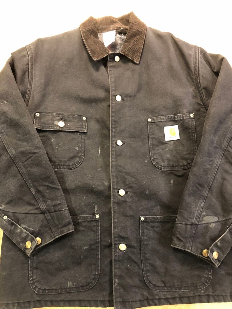 Carhartt ブラックチョアコート　古着