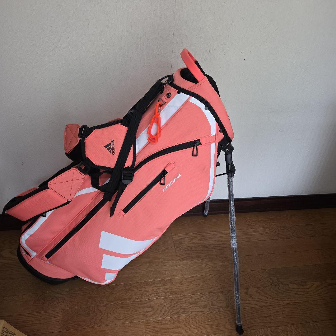 美品アディダススタンドキャディバッグ