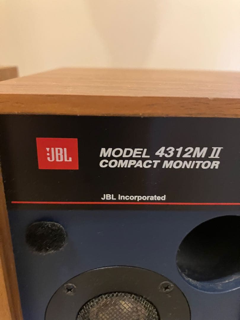 JBL4312M II コンパクトモニター スピーカー ウォールナット おまけ付