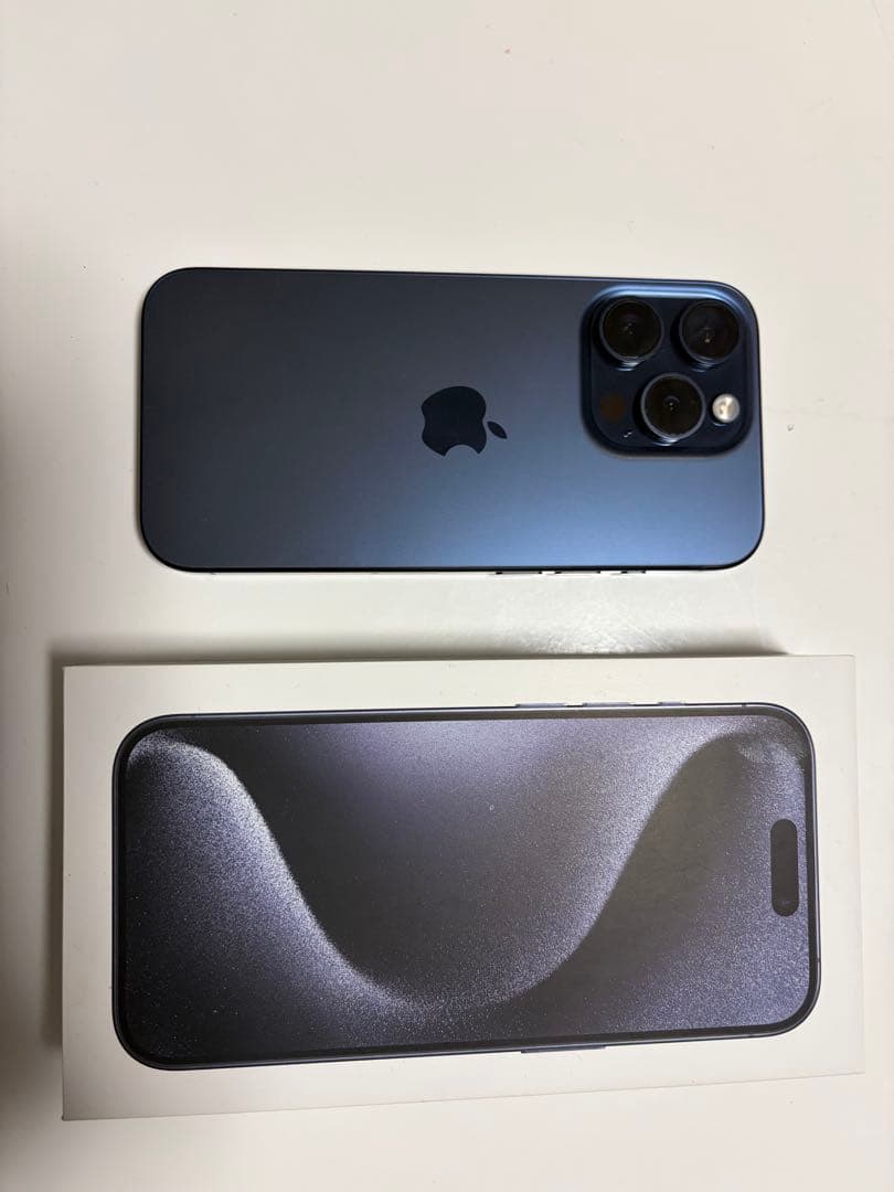 Apple iPhone 15 Pro ブルーチタニウム 256GB 本体