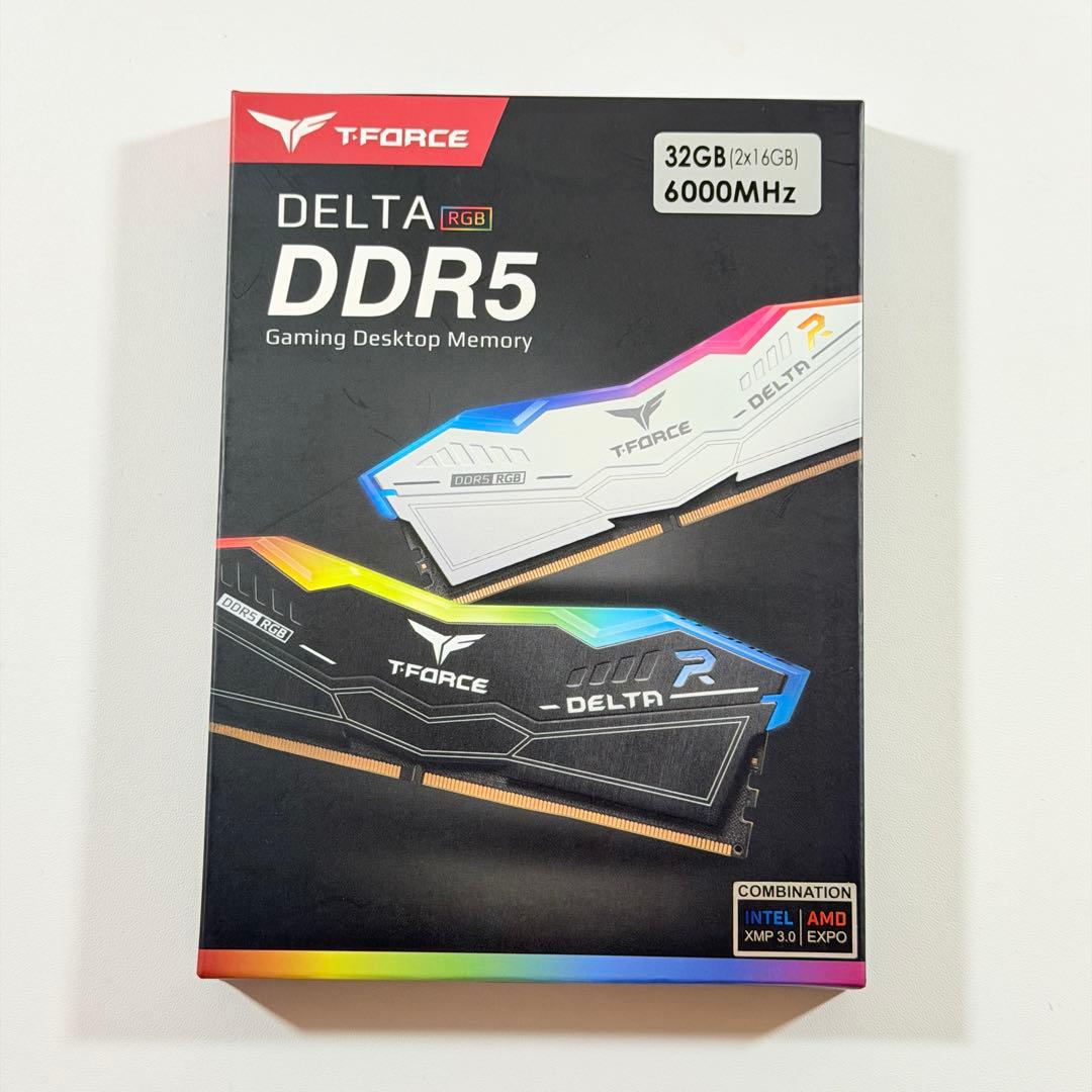 【新品未開封】T-FORCE RGB DDR5-6000 32GB（16GBx2