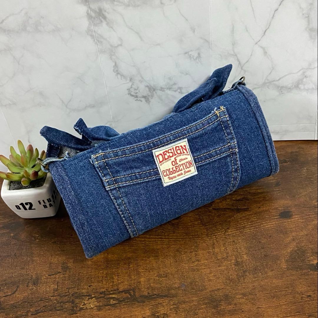 専用*No.30 デニムリメイク【お財布付きバッグ・フリル付き長財布】