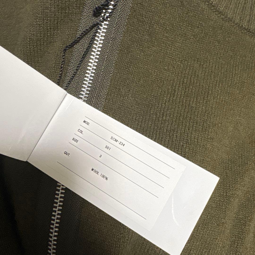 トップス SACAI CLASSIC Wool Knit