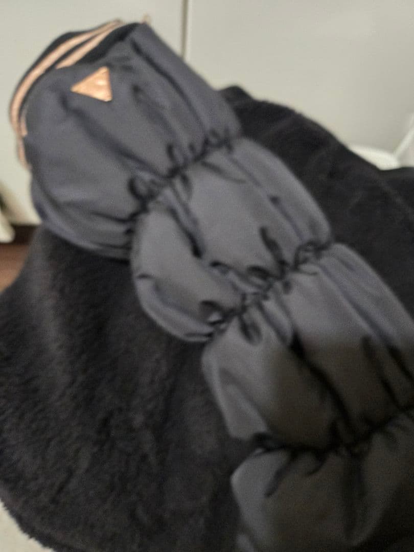 MARK&LONA ブラック レッグウォーマー