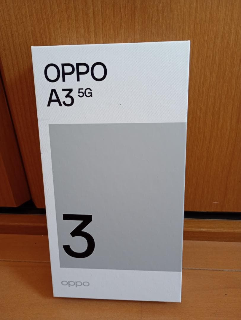 新品未使用　OPPO A3 5G