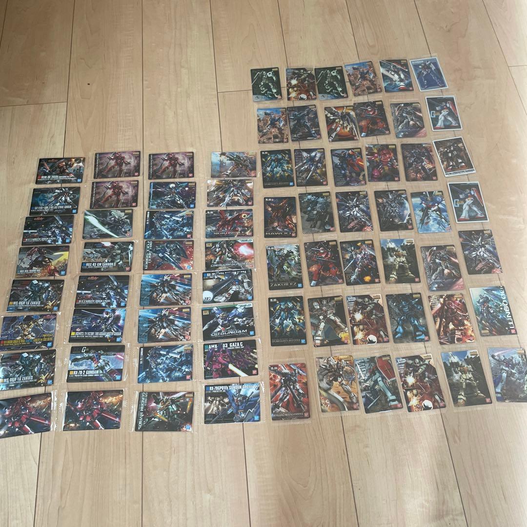 GUNDAM ガンプラ パッケージアートコレクション 74枚まとめ売り。27