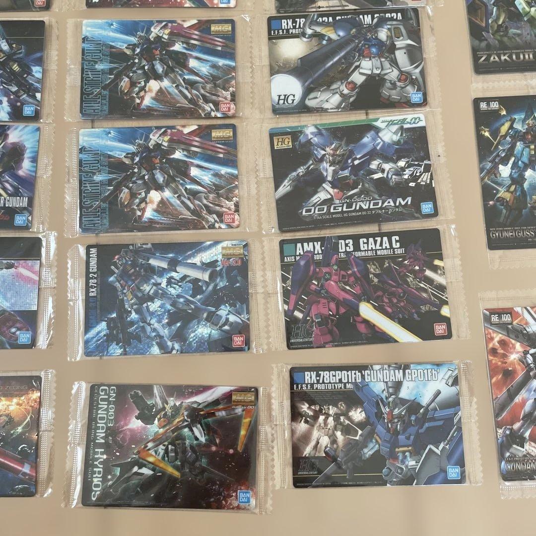 GUNDAM ガンプラ パッケージアートコレクション 74枚まとめ売り。27