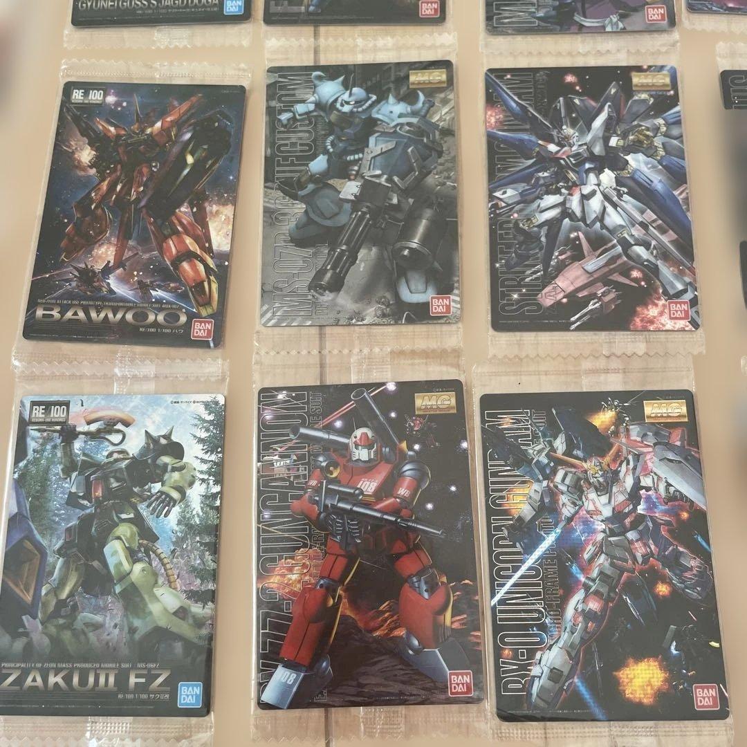 GUNDAM ガンプラ パッケージアートコレクション 74枚まとめ売り。27