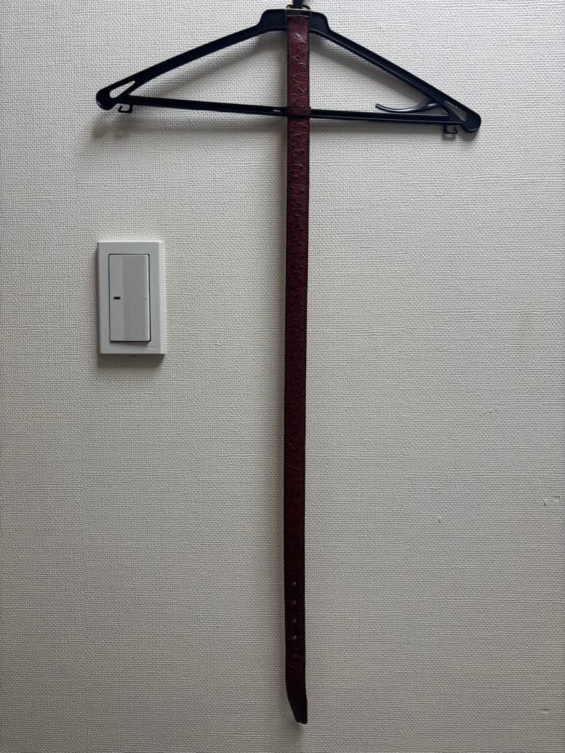 HERMES ベルト　赤