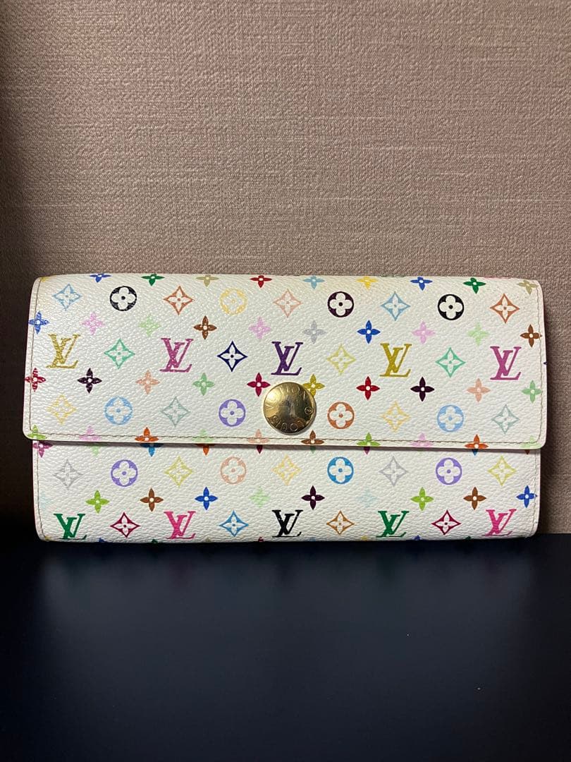 Louis Vuitton マルチカラー 長財布