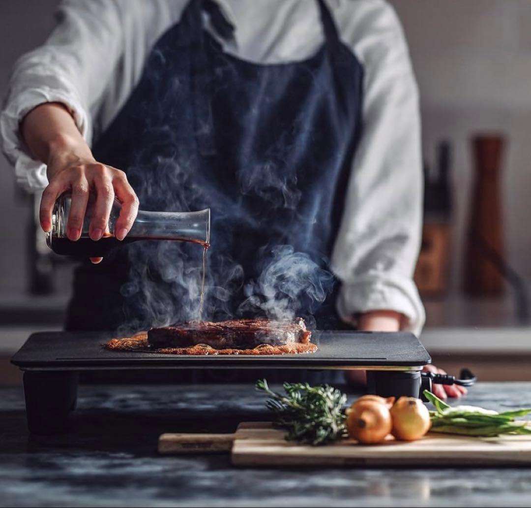 【新品未使用】アビエン マジックグリル ホットプレートXGM24-BK-CSET