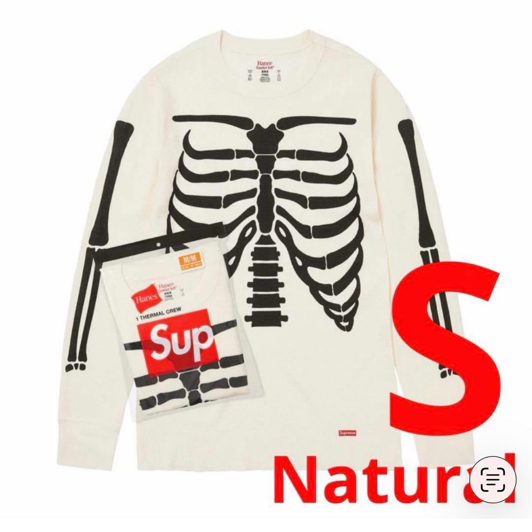 Supreme x Hanes Bones Thermal Crew S サイズ