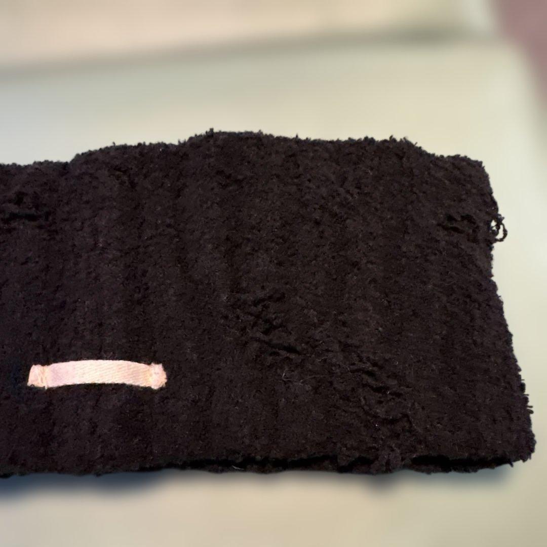 MAISON KINEMA Pile damage hair band 美品