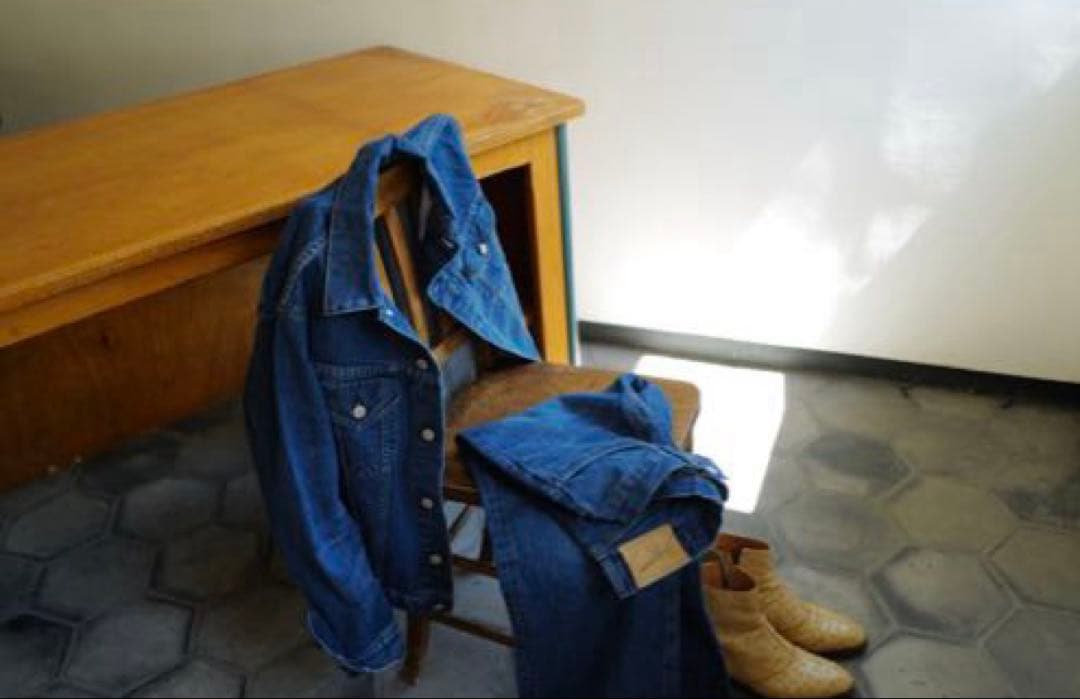 お*）様 kakinoha DENIM TRACKER JACKET サイズ7