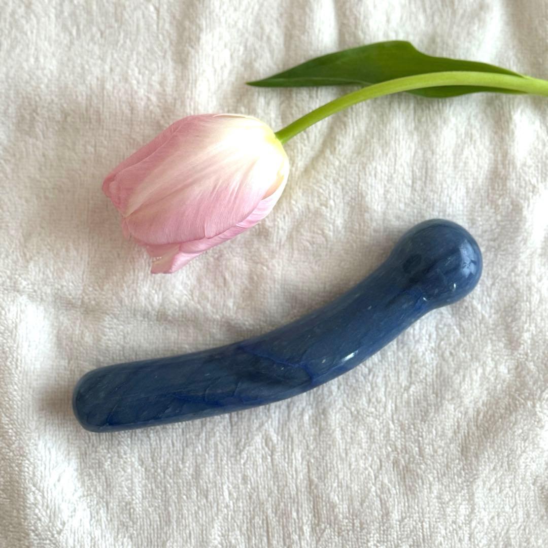 ブルーアベンチュリン　ヨニワンド　Deep Ocean Pleasury